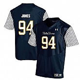 Notre Dame Fighting Irish 94 Jarron Jones Navy College Football Jersey Dzhi,baseball caps,new era cap wholesale,wholesale hats